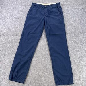 Rag & Bone Pants Mens 30 Dark Navy Chino Casual Stretch Made USA Straight Leg
